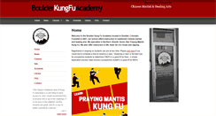 Desktop Screenshot of boulderkungfu.com